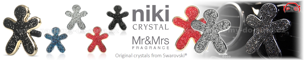 Niki Crystal - pnáček s krystaly Swarivski od Mr&Mrs Fragrance